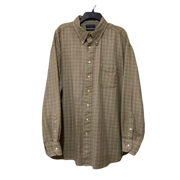 Daniel Cremieux Flannel Button Collar Shirt Size XL - Picture 1 of 12
